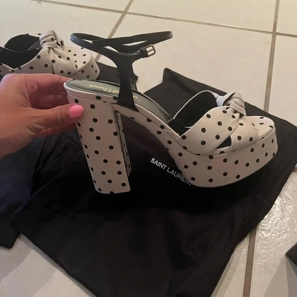 NEW NEW NEW and Authentic Saint Laurent Sandals - Picture 4 of 8